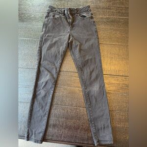 American Eagle Black High- Rise Super Stretch Jeans Womens‎ Size 2